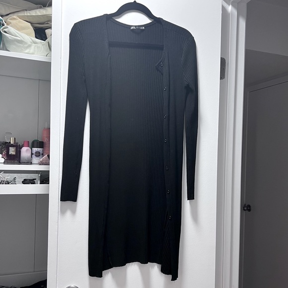 Long Ribbed Cardigan - Picture 2 of 2